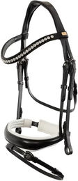 Anatomisches Reitkomplettzeug BR Equitation Hamilton aus Leder in Schwarz – Bild 1 von 1