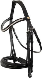 Anatomisches Reitkomplettzeug BR Equitation Heywood aus Leder in Schwarz – Bild 1 von 1