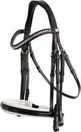 Anatomisches Reitkomplettzeug BR Equitation Heywood aus Leder in Schwarz – Bild 1 von 1