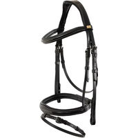 Produktbild von Anatomisches Reitkomplettzeug BR Equitation Shepshed aus Leder für Vollblut in Schwarz oder Weiß