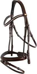 Anatomisches Reitkomplettzeug BR Equitation Shildon aus Leder in Braun – Bild 1 von 1