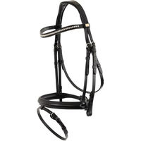 Produktbild von Anatomisches Reitkomplettzeug BR Equitation Shildon aus Leder in Schwarz