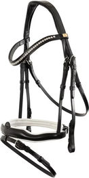 Anatomisches Reitkomplettzeug BR Equitation Stockport aus Leder in Schwarz – Bild 1 von 1