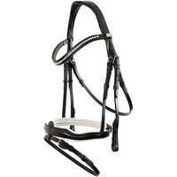 Produktbild von Anatomisches Reitkomplettzeug BR Equitation Stockport aus Leder in Schwarz