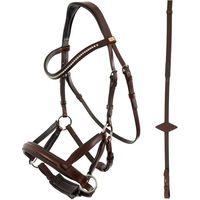 Produktbild von Anatomisches Reitkomplettzeug BR Equitation Thaxted aus Leder in Braun