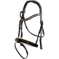 Produktbild von Anatomisches Reitkomplettzeug Trust Basel aus Nylon in Schwarz