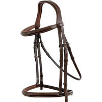 Produktbild von Anatomisches Reitkomplettzeug Trust Kentucky aus Leder für Ponys in Beige oder Braun