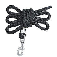 Produktbild von Anbindestrick SPIRAL Schwarz Seil - 2 m