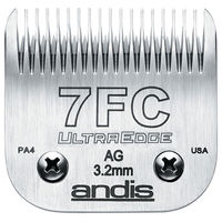 Produktbild von Andis Ersatzscherkopf aus Edelstahl für alle Felltypen in Silber