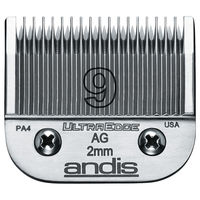 Produktbild von Andis Ersatzscherkopf aus Edelstahl in Silber für Schermaschinen Typ MBG-2 und AGC-2