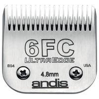 Produktbild von Andis Ersatzscherkopf aus Edelstahl in Silber für Typ MBG-2 und AGC-2 mit 4,8 mm