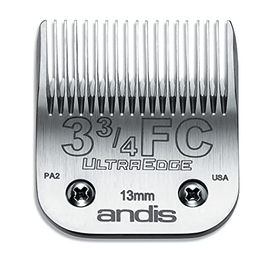 Produktbild von Andis Ultraedge Scherblatt 3 3/4 FC aus Karbon in Silber