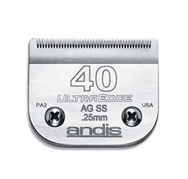 Produktbild von Andis Ultraedge Scherblatt aus Edelstahl in Silber - 1 Stk.