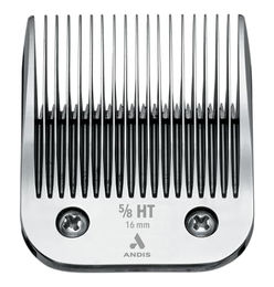 Andis UltraEdge SnapOn Scherkopf N°5/8HT aus Edelstahl in Silber mit 16 mm Schnittlänge - 1 Stk. – Bild 1 von 2