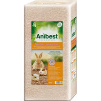 Produktbild von Anibest Kleintierstreu aus natürlichen Holzspäne, staubfrei und geruchsbindend, 20 kg - 20 kg