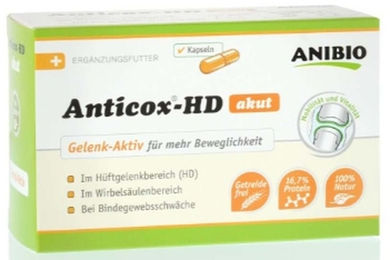Produktbild von ANIBIO Anticox-HD akut Kapseln zur Unterstützung der Gelenke und Knochen 50 Stück