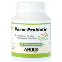 Produktbild von ANIBIO Darm-Probiotic Probiotikum für Hunde und Katzen zur Unterstützung der Verdauung und Darmflora 120 Kapseln