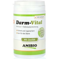 Produktbild von ANIBIO Darm-Vital Verdauungshilfe Pulver für Hunde und Katzen 160 g