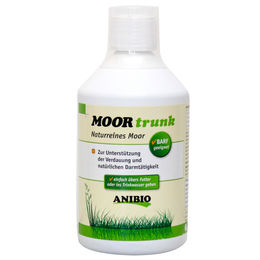 Produktbild von ANIBIO Moortrunk Naturreines Moor als Verdauungshilfe für Hunde und Katzen 500 ml