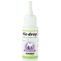 Produktbild von ANIBIO tic.drop Spot-On gegen Zecken und Flöhe für Haut und Fell 30 ml