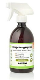 Produktbild von ANIBIO Umgebungsspray gegen Flöhe, Milben und Läuse für Hund und Katze 500 ml