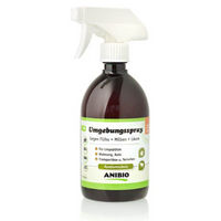 Produktbild von ANIBIO Umgebungsspray gegen Flöhe, Milben und Läuse für Hund und Katze 500 ml