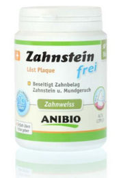 Anibio Zahnstein Frei Bio Zahnpflege Pulver für Hund und Katze 140 g – Bild 1 von 2
