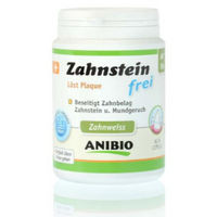 Produktbild von Anibio Zahnstein Frei Bio Zahnpflege Pulver für Hund und Katze 140 g