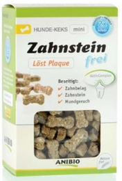 Produktbild von ANIBIO Zahnstein-frei Keks Mini Zahnpflege-Snack für Hunde ohne tierisches Protein 190 g