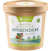 Produktbild von AniCanis Bio Artischockenkraut für Hunde zur Unterstützung von Leber und Verdauung 100g