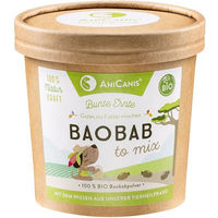 Produktbild von AniCanis Bio Baobabpulver zur Unterstützung von Magen-Darm und Immunsystem für Hunde 1000g