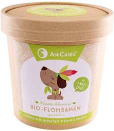 AniCanis Bio Flohsamen gemahlen als Verdauungshilfe für Hunde und Katzen 200g – Bild 1 von 2