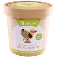 Produktbild von AniCanis Bio Flohsamen gemahlen als Verdauungshilfe für Hunde und Katzen 200g