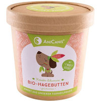 Produktbild von AniCanis Bio Hagebutten geschnitten für Hunde zur Immunstärkung und Gelenkunterstützung 125g