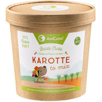 Produktbild von AniCanis Bio Karottenflocken für Hunde zur Unterstützung der Verdauung und Magen-Darm-Gesundheit 1000g