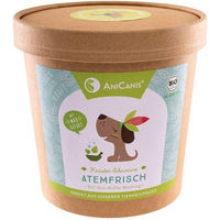 Produktbild von AniCanis Bio Zahnpflege Pulver für Hunde gegen Mundgeruch ohne Konservierungsstoffe 100g