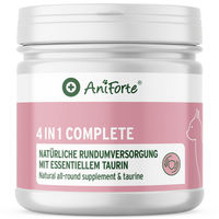 Produktbild von AniForte 4in1 Complete Cat Pulver zur Unterstützung von Immunsystem, Gelenken und Magen-Darm für Katzen aller Altersstufen 60 g - 60 g
