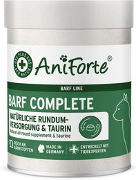 AniForte BARF Complete Katze Pulver zur Nahrungsergänzung mit Vitaminen und Mineralien für alle Altersstufen 100g - 100 g – Bild 1 von 11