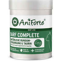 Produktbild von AniForte BARF Complete Katze Pulver zur Nahrungsergänzung mit Vitaminen und Mineralien für alle Altersstufen 100g - 100 g