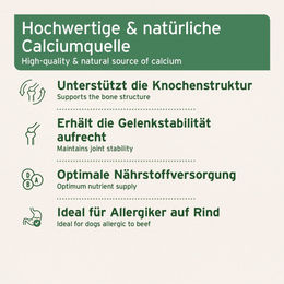 AniForte BARF-Line Gemahlene Knochen vom Pferd Monoprotein Nahrungsergänzung 1 kg - 1 kg – Bild 1 von 3