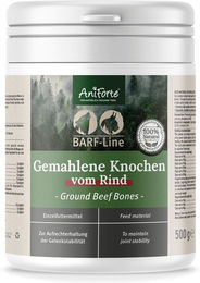 AniForte BARF-Line Gemahlene Rinderknochen als Nahrungsergänzung für Hunde und Katzen 500 g - 500 g – Bild 1 von 7
