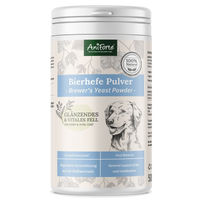 Produktbild von AniForte Bierhefe Pulver Haut-Fell-Supplement mit Vitaminen 500 g - 500 g