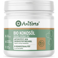 Produktbild von AniForte Bio Kokosöl kaltgepresst als Haut-Fell-Supplement und Nahrungsergänzung 400 ml - 400 ml