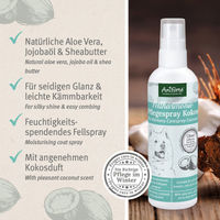 Produktbild von AniForte Fellharmonie Pflegespray Kokos für Hunde und Katzen 200 ml - 200 ml