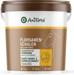AniForte Flohsamenschalen für Pferde 2,5 kg zur Unterstützung der Verdauung - 2,5 kg – Bild 1 von 4