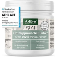 Produktbild von AniForte Grünlippmuschel-Pulver 250g Gelenk-Supplement für Hund Katze und Pferd - 250 g