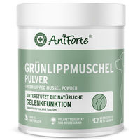Produktbild von AniForte Grünlippmuschel Pulver Gelenk-Supplement für Hund Katze und Pferd 100 g - 100 g
