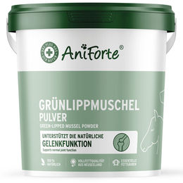AniForte Grünlippmuschelpulver für Hunde, Pferde und Katzen zur Unterstützung von Gelenken sowie Haut und Fell 1 kg - 1 kg – Bild 1 von 7