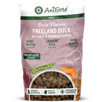 Produktbild von AniForte Halbfeuchtes Trockenfutter Ente Monoprotein mit hohem Fleischanteil für Adult Tiere