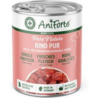 Produktbild von AniForte Hund Nassfutter Rind Pur Monoprotein Getreidefrei 6x400 g - 6 x 400 g